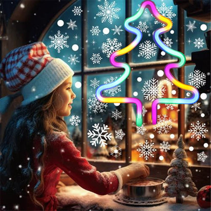 Christmas Tree Neon Light Signs for Bedroom Bedside Dorm Wall Decor,Neon Light up Christmas Decor LED Night Lights Table Ornaments Gifts for Kids Friends Christmas Party,Battery Powered or USB Powered
