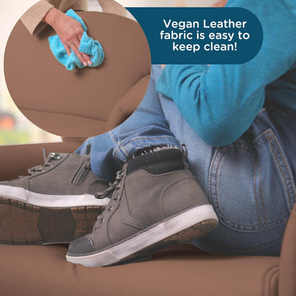 Children's Factory As We Grow Toddler Chair, Flexible Seating for Daycare or Preschool, Kids Reading Couch, Playroom Furniture, Walnut