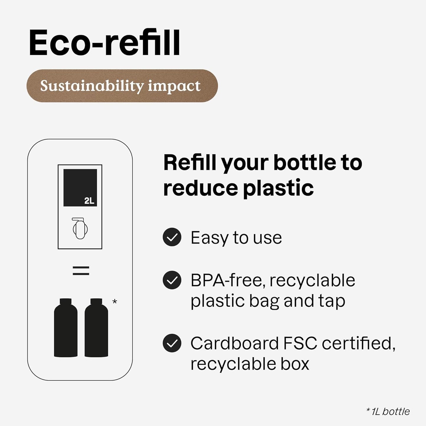 ATTITUDE Fabric Softener with Essential Oils, Vegan, Plant and Mineral-Based Ingredients, HE, Bulk Refill, 80 Loads, Geranium and Lemongrass, 67.6 Fl Oz