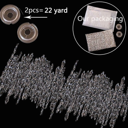 ToBeIT Chrismtas Tree icicles 50 pcs Acrylic Icicle Ornament Set for Chrismtas Decoration(50pcs Icicle)