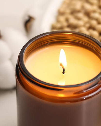 AOOVOO Pumpkin Spice Candles - 22 oz Scented Candles, Aromatherapy Candle, Soy Candle for Home Scented