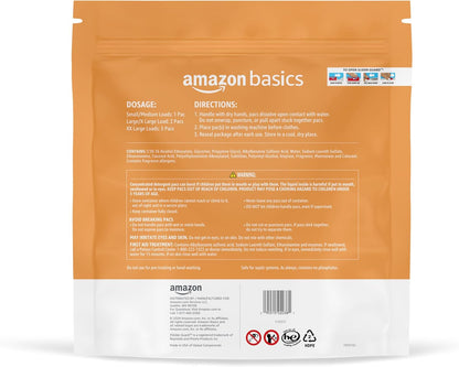 Amazon Basics Laundry Detergent Pacs, Fresh Scent, 120 Count (Previously Solimo)