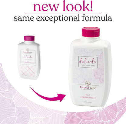 FOREVER NEW Liquid Laundry Detergent - Fabric Care Wash - Unscented, 32 Fl Oz