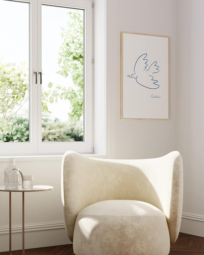 HAUS AND HUES 24''x36'' Beige Oak Wood Frames Set of 1 - 24x36 Natural for Posters, Frame Wood, Poster Wall, Light Picture (Beige Oak)