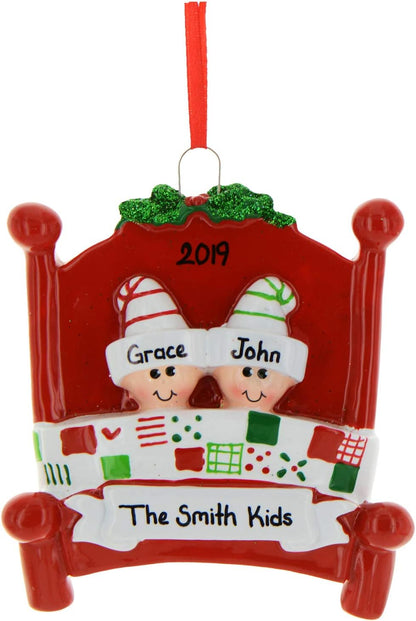 Personalized Family Christmas Ornament - Custom 'First Christmas' Family Ornament 2024 'Better Together' Customized Hanging Ornament
