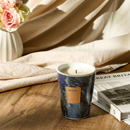 M&SENSE Ocean Breeze Scented Candles for Home, Lead-Free Wick Highly Scented Jar Candles, 14.1 Oz 80 Hours Lasting Burning Candles Gifts for Women, Relaxing Aromatherapy Candle for Stress Relief