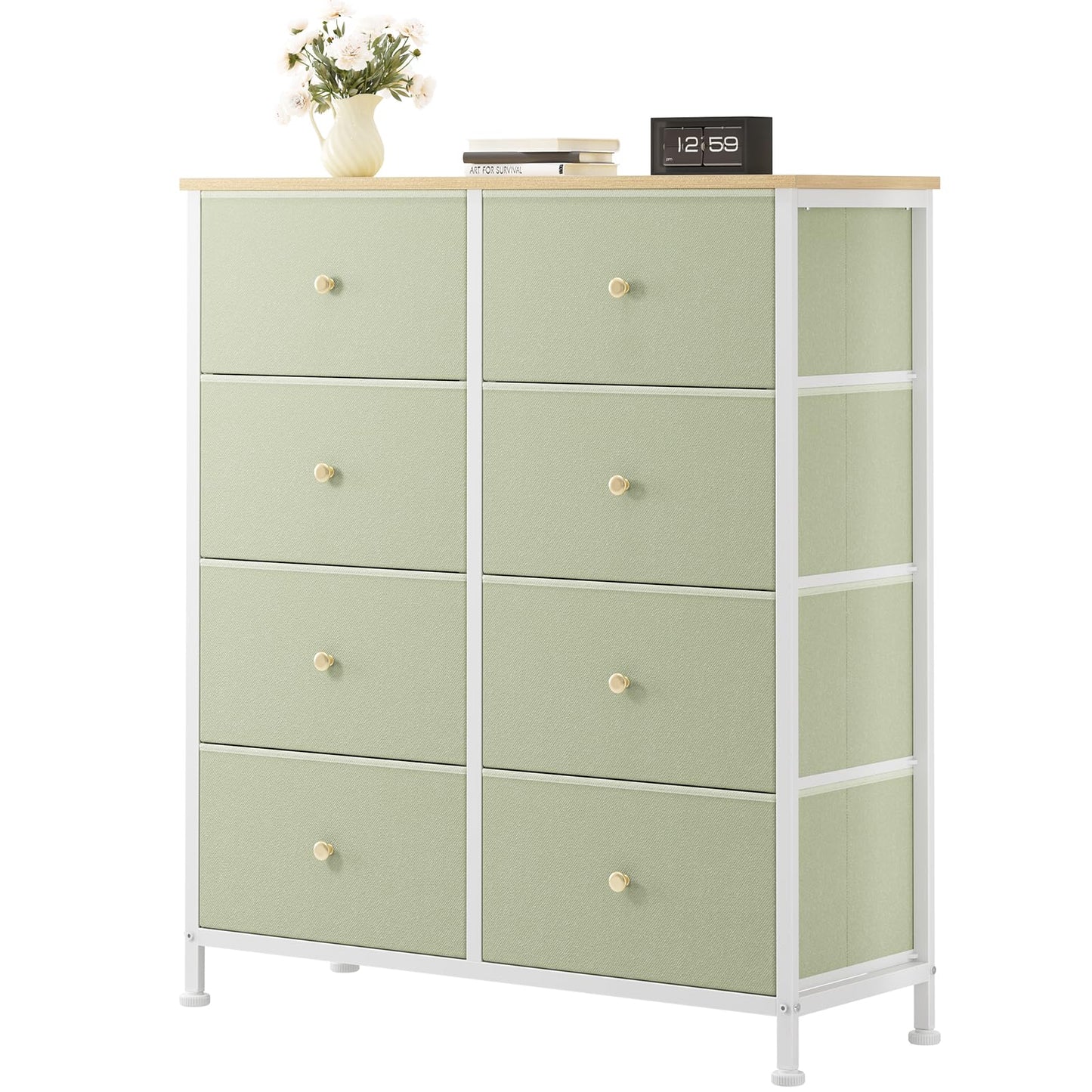 OLIXIS 8 Drawer Storage Dresser for Bedroom, Closet Organizers Units
