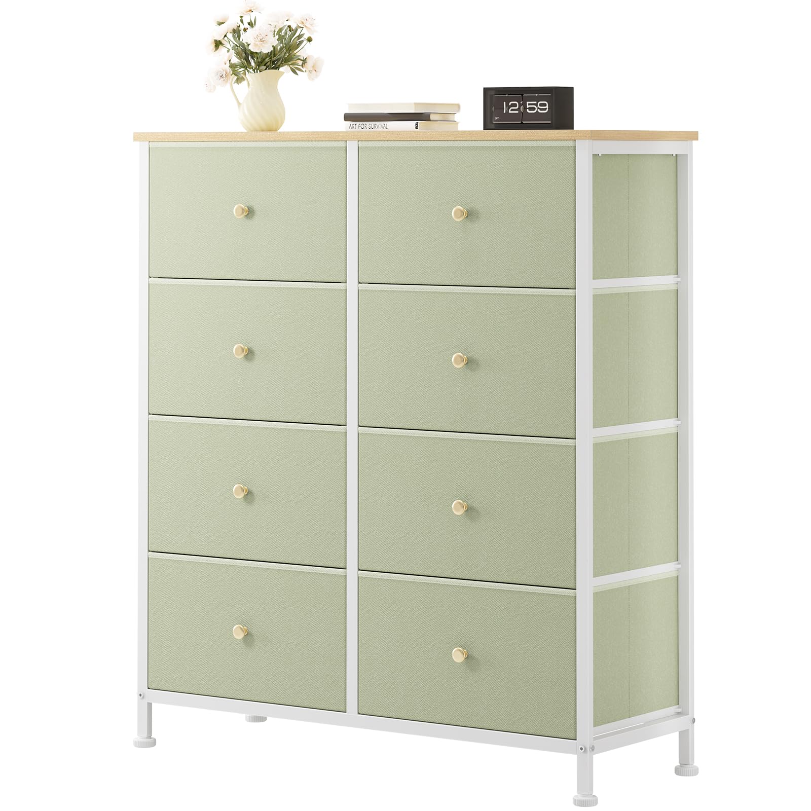 OLIXIS 8 Drawer Storage Dresser for Bedroom, Closet Organizers Units