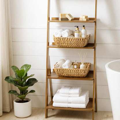 StorageWorks Wicker Baskets for Organizing, Water Hyacinth Storage Baskets
