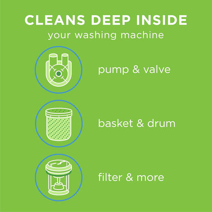 Affresh Washing Machine Cleaner, Cleans Front Load and Top Load Washers, Including HE, 5 Tablets