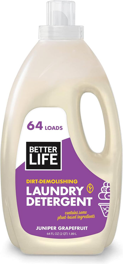 Better Life Natural Concentrated Laundry DetergeJuniper Grapefruit, 64 loads