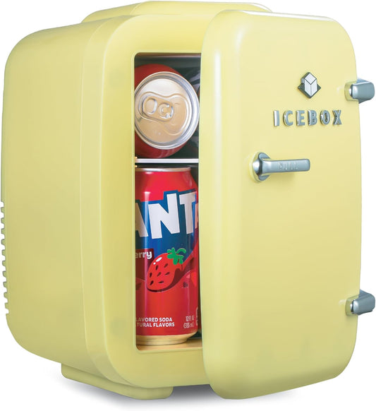 IBMF4SUN Fridge for Bedroom, Skincare, Portable Cooler & Warmer for Makeup, for Office & Home