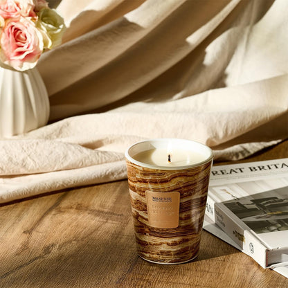 M&SENSE EspressHotFudge Scented Candles for Home, Lead-Free Wick Highly Scented Jar Candles, 14.1 Oz 80 Hours Lasting Burning Candles Gifts for Women, Relaxing Aromatherapy Candle for Stress Relief