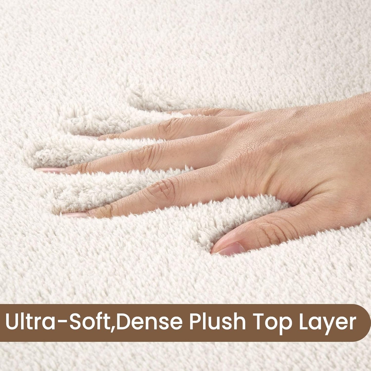 Sour Lemon 9x12 Area Rugs for Living Room, Soft Large Area Rug Fluffy Rugs for Bedroom，Machine Washable Area Rug Non Slip Carpet Rug for Living Room Playroom Kids Room Home Decor