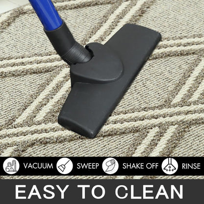 Door Mat Indoor Entrance, Large Welcome Mat Outdoor, Non Slip Front Door Mat Entryway(32X48)