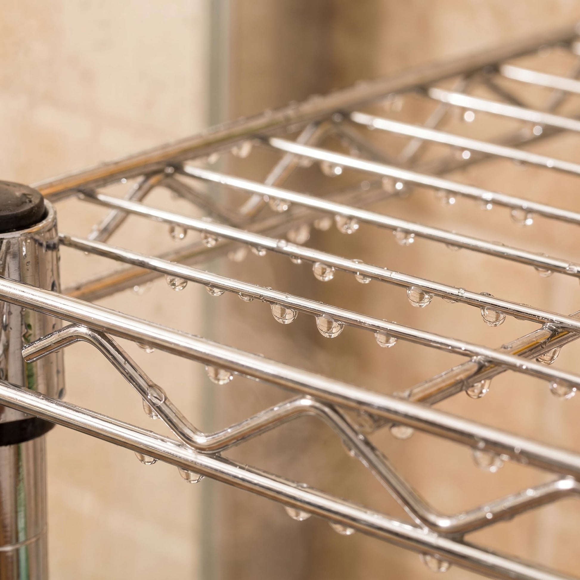 Honey-Can-Do 3-Tier Metal Bathroom Shelf Space Saver, Over The Toilet Storage Rack Organizer