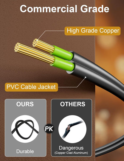 RTTY Outdoor String Lights 200 FT Globe LED Patio Lights with G40 Plastic Bulbs,Waterproof Shatterproof Dimmable Connectable Hanging for Backyard Porch Balcony Party Cafe Deck Decor