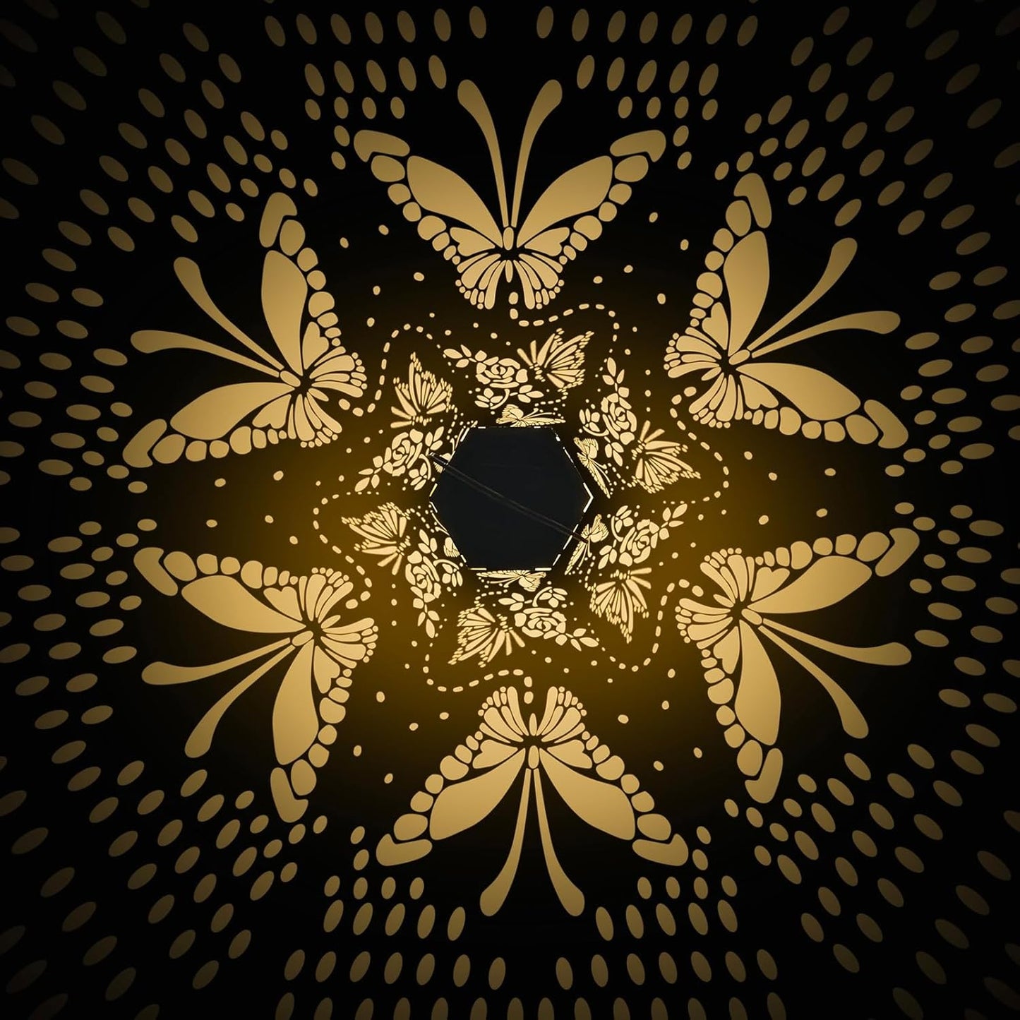 Birthday Gifts for Women Butterfly Solar Lights Outdoor - Butterflies Solar Lanterns Outdoor Waterproof Garden Decoration for Outside, Outdoor, Yard, Lawn