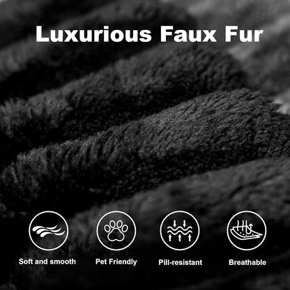 108" Sectional Couches for Living Room Modern Modular Sofa with L-Shape Couchs Upholstered Boneless Couch Deep Seat Sectional Couch with Chaise (Black, Right Facing Chaise+2Seaters)