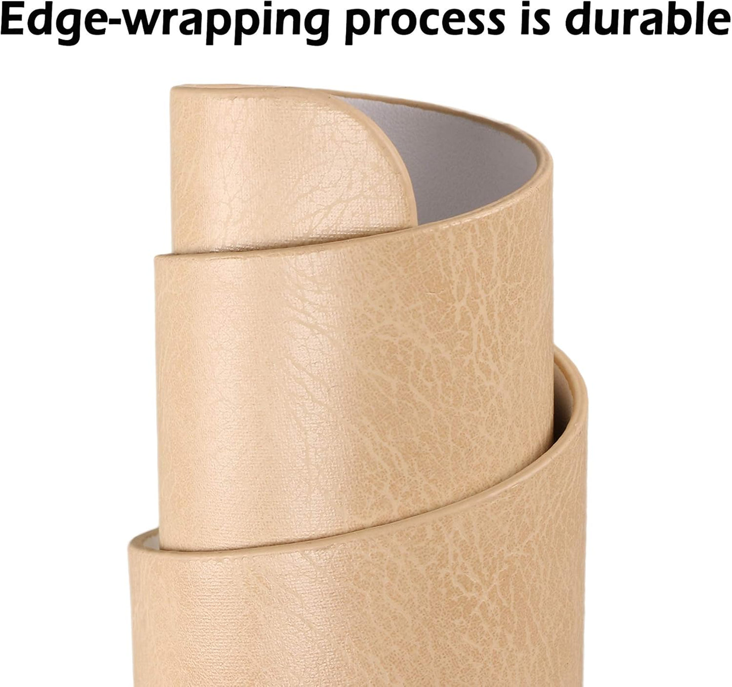 Faux Leather Placemats, Set of 6 PU Table Mats, Easy to Clean, Heat & Stain Resistant for Office Conference Table,Dining Home Decor