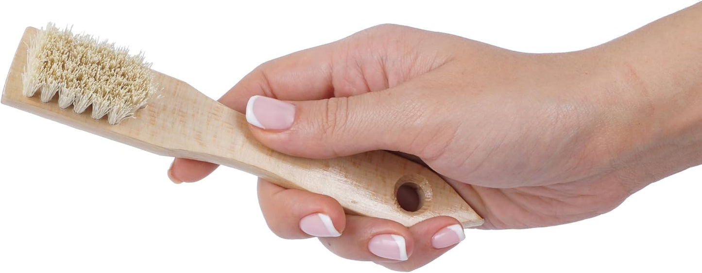 KONEX Laundry Brush - European Economy Laundry Brush for Stains on Clothes, Incredible Stain Remover with Sturdy Bristles, Convenient Handheld Design for Effortless Cleaning