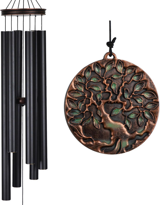Vanquer Large Wind Chimes for Outside Deep Tone - 46'' Wind Chimes Outdoor Clearance, Memorial