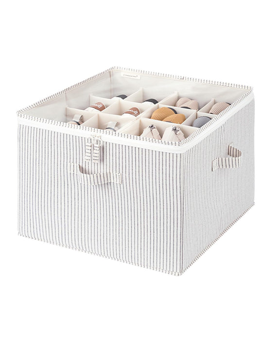 StorageWorks Shoe Organizer for Closet, Fits up to 16 Pairs, Shoe Cubby Storage Containers with