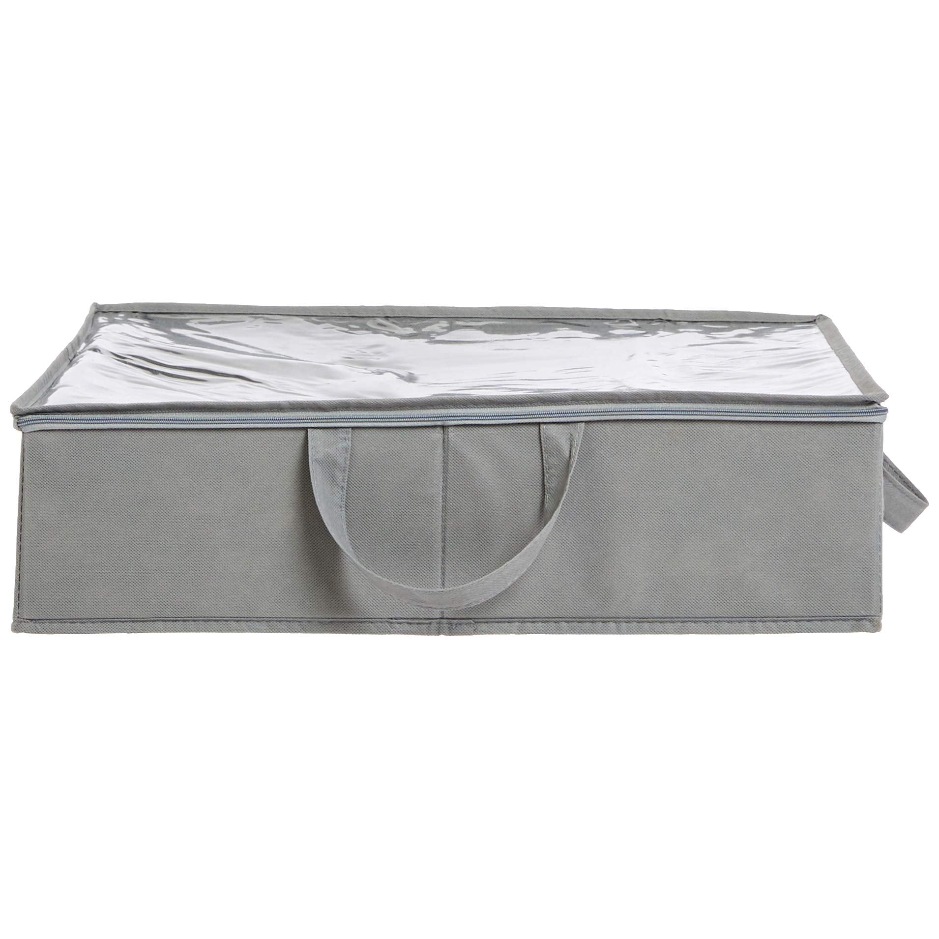 Amazon Basics Under Bed Storage Bags for Clothes, Blankets and Linens, Foldable Fabric Containers