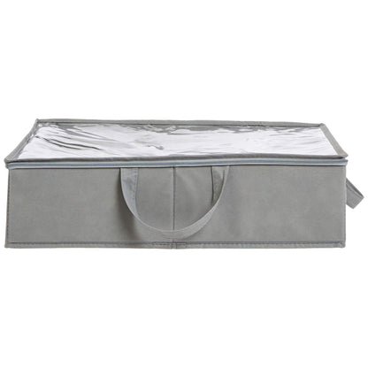 Amazon Basics Under Bed Storage Bags for Clothes, Blankets and Linens, Foldable Fabric Containers
