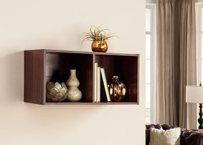ClosetMaid Cubeicals 2-Cube Storage Shelf Organizer - Stackable or Wall-Mountable, Easy Assembly
