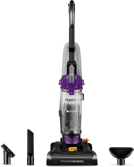 Eureka NEU182B PowerSpeed Bagless Upright Vacuum Cleaner, Purple