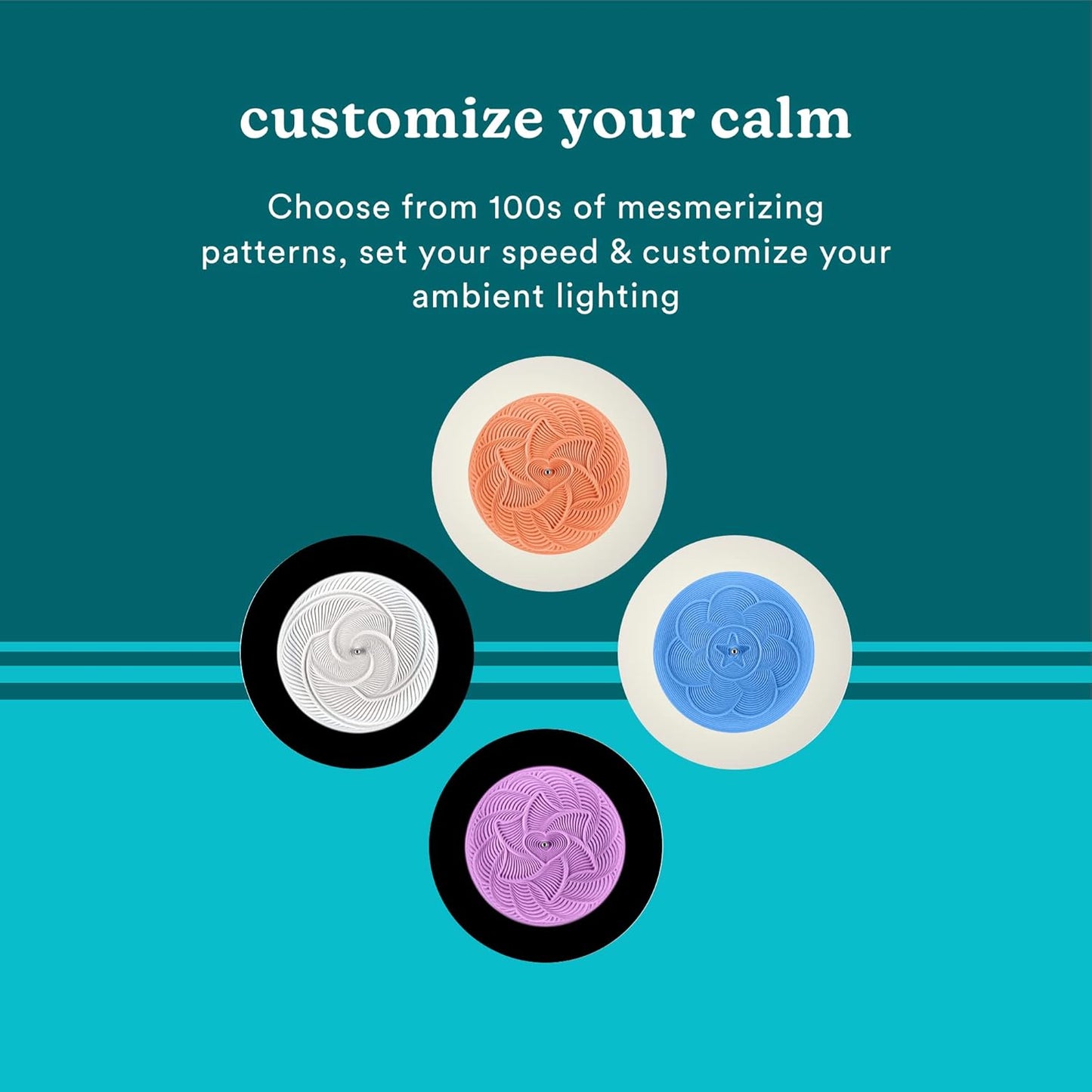 Homedics Drift Sandscape, Perpetual Motion Machine, Zen Garden, Meditation Accessories, Decorative Sandscape, Bluetooth, iOS, Android, by Homedics (21 Inch (Large), Black)