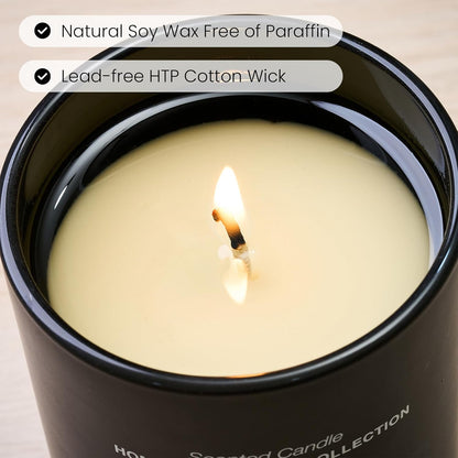 M&SENSE Natural Soy Candle| Espresso Love | 5.3 oz | Minimalist Scented Candle for Relaxation, Gifting, Home Décor | for Bedroom, Office, Party Small