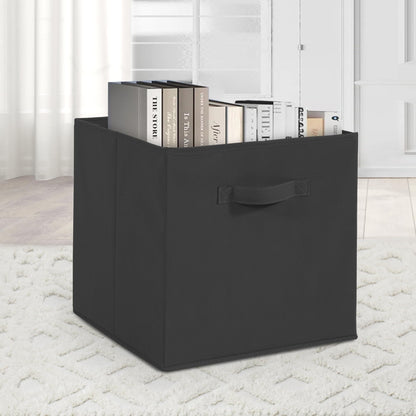11x11 Storage Bins, Set of 8 Storage Cubes, Collapsible Cube Storage Box, Fabric Closet Organizers