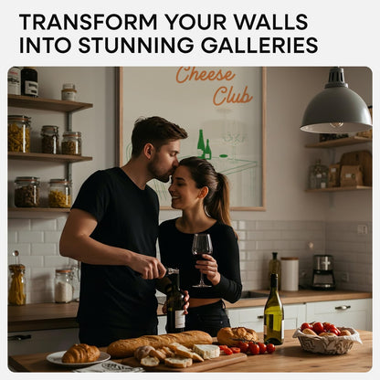 Homeforia Wooden Poster Frame 22x28, High End Natural Oak 22 x 28 Picture Frame with Mat 18 by 24, 22x28 Light Wood Frame Matted to 18x24 Photo, 28by22 Large Frames, Tempered Glass, Wall Kit, Set of 1