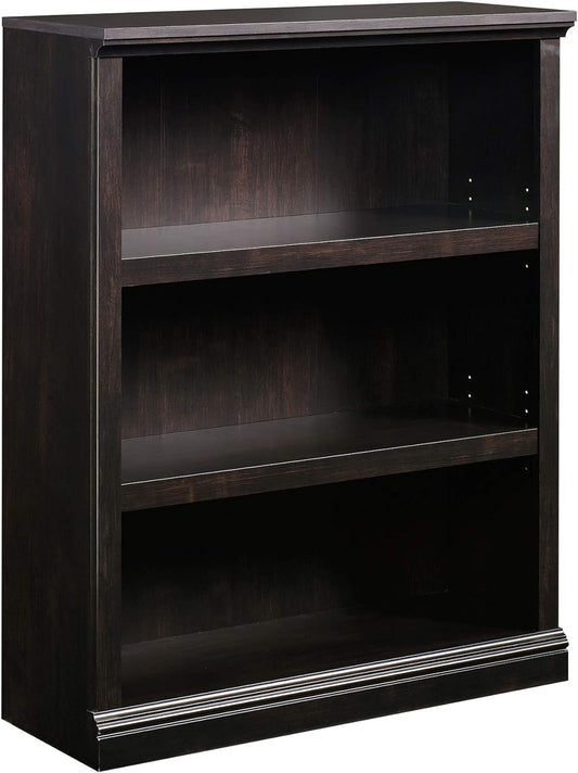 Sauder 3 Tier Book Shelf Wooden Bookcase Multipurpose Bookshelf for Home Office, Living Room, in