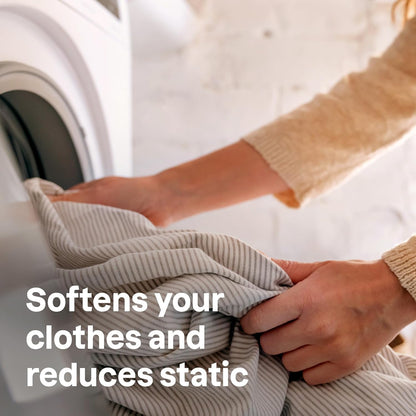 ATTITUDE Fabric Softener with Essential Oils, Vegan, Plant and Mineral-Based Ingredients, HE, Bulk Refill, 80 Loads, Geranium and Lemongrass, 67.6 Fl Oz