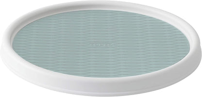 Copco Basics Non-Skid Pantry Cabinet Lazy Susan Turntable, 12-Inch, Blue