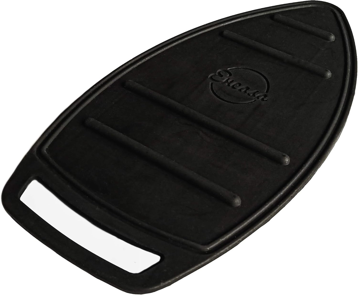 Encasa Homes Silicon Mat for Hot Iron Rest - Heat Resistant, Anti - Slip, Thicker Pad for Protecting Your Table During Ironing, Non-Burning, Machine Washable, Durable - Black