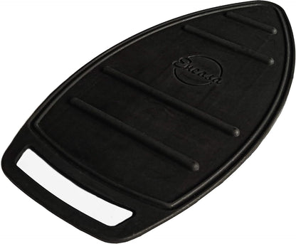 Encasa Homes Silicon Mat for Hot Iron Rest - Heat Resistant, Anti - Slip, Thicker Pad for Protecting Your Table During Ironing, Non-Burning, Machine Washable, Durable - Black