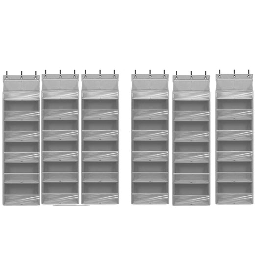 STORAGEIDEAS Over Door Organizer with 6 Extra Large Pockets 12 Side Pockets, Sturdy Closet Storage