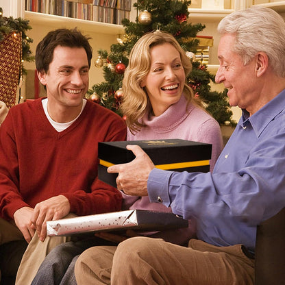 Crystal Whiskey Glasses Set of 2 with Ice Ball Molds, 11 Oz Old Fashioned Glasses Packaged in Giftable Box, Twisted Style Bourbon Glasses Gifts for Men, Stylish Whiskey Glasses Set