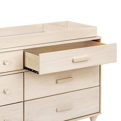 Babyletto Lolly 6-Drawer Assembled Double Dresser in Washed Natural, Greenguard Gold Certified