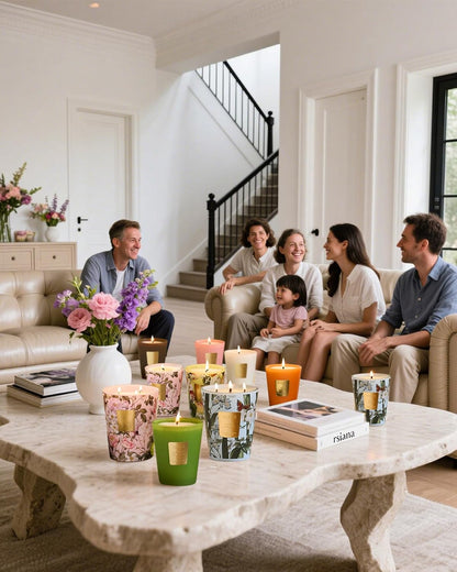 M&SENSE Extra Large Candle Sage Citrus Scented, 3-Wick 35oz 150H Long Lasting, Natural Soy Wax Aromatherapy Candle for Stress Relief, Home Fragrance Housewarming Gifts Candle for Home Decor