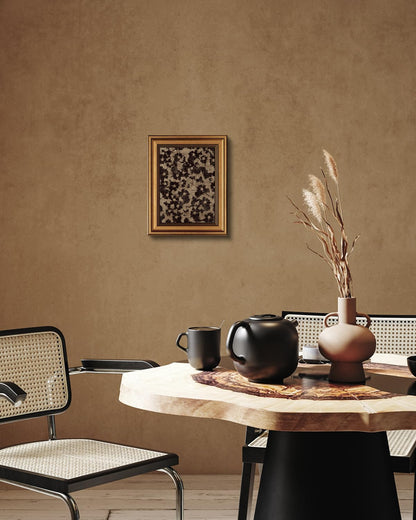 HUARCEY Gold Framed Vintage Wall Art for Living Room, Flowers Painting Prints Shelf Decor for Kitchen, Aesthetic Bedroom Wall Art, Christmas Gifts for Friends or Family (Crushed Flower - 8"x10")