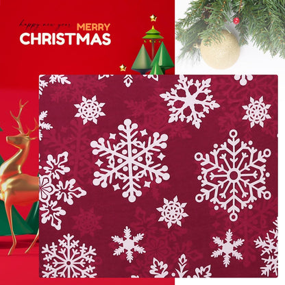 H.VERSAILTEX Christmas Sofa Slipcover Fleece Stretch Couch Cushion Cover Furniture Protector Seat Cushion Snowflakes Sofa Cover for Christmas (1 Piece Armchair Cushion Covers, Snowflakes)