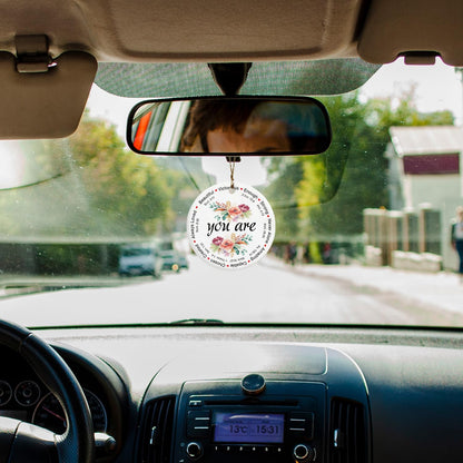 Christian Bible Verses Religious Ceramic Ornaments,You are Ceramic Ornament Keepsake Sign Plaque