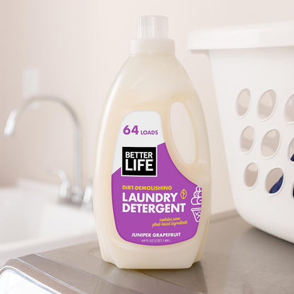Better Life Natural Concentrated Laundry DetergeJuniper Grapefruit, 64 loads
