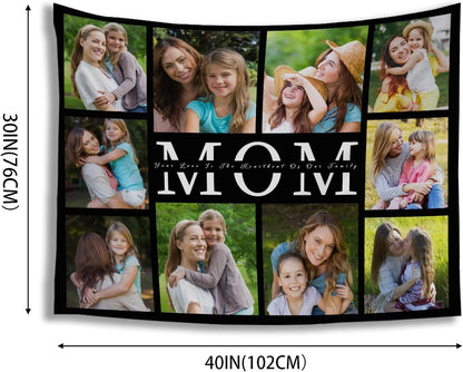 Custom Tapestry For Wall Bedroom Custom Backdrop Personalized Image Text Photo Customized Funny Tapestry Banners And Signs Mother's Day Horizontal Tapestrys