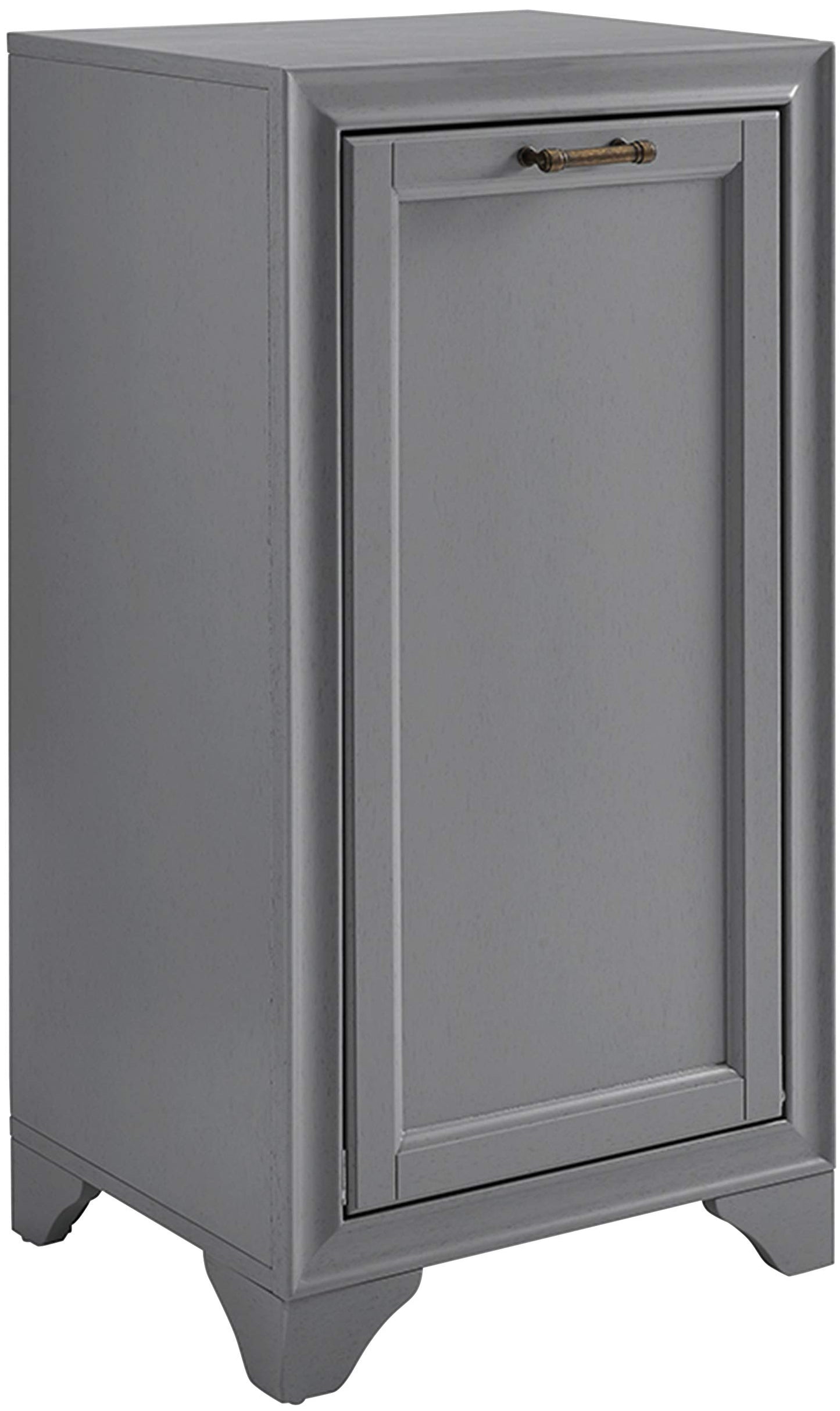 Crosley Furniture Tara Laundry Hamper with Linen Sorting Bag, Bathroom Storage and Organization